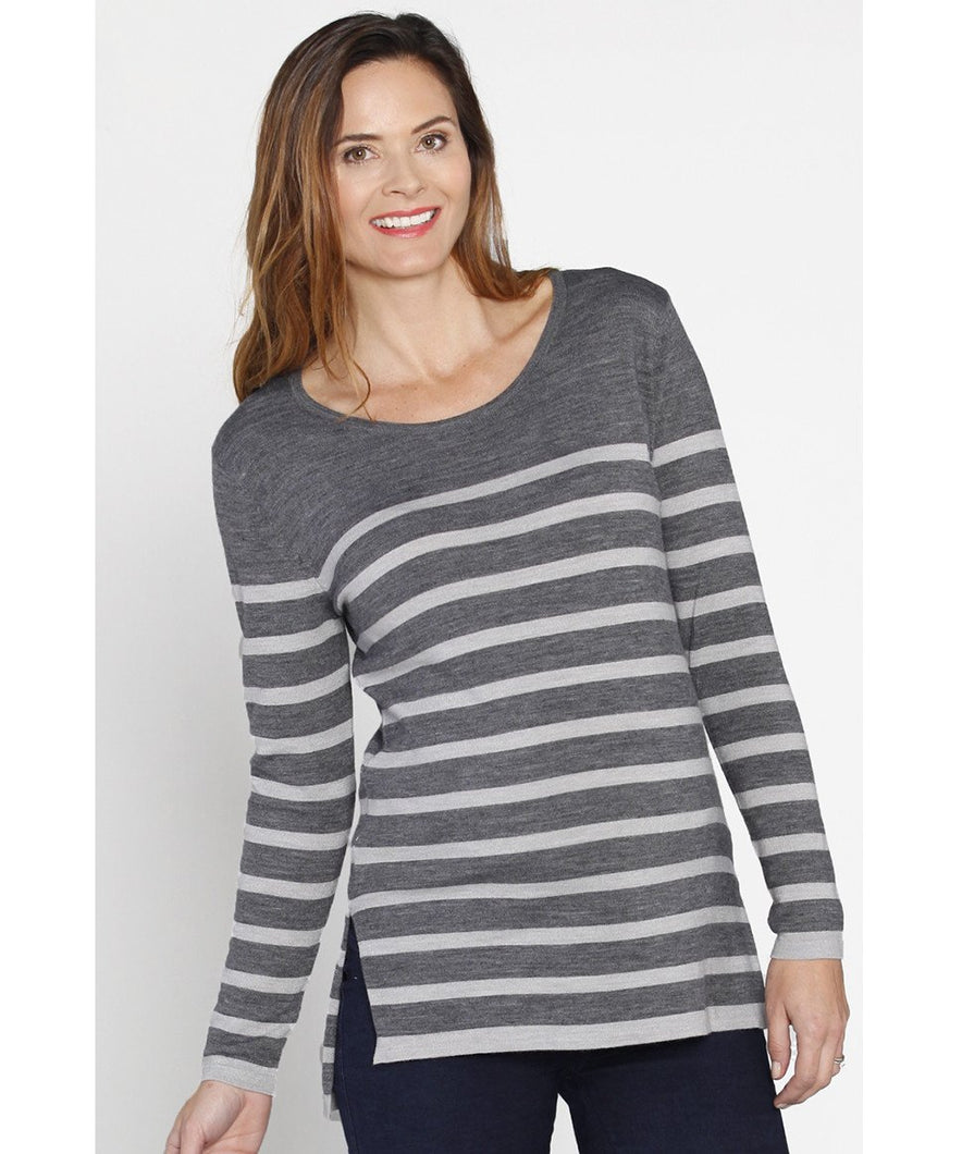 Knitted Maternity Tunic Long Sleeve