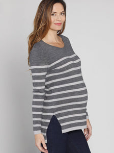 Knitted Maternity Tunic Long Sleeve