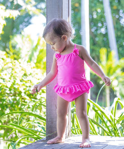 Ivy Frill Swimsuit with Bows