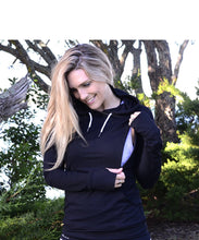 Activewear Nursing Hoodie - Black