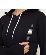 Activewear Nursing Hoodie - Black