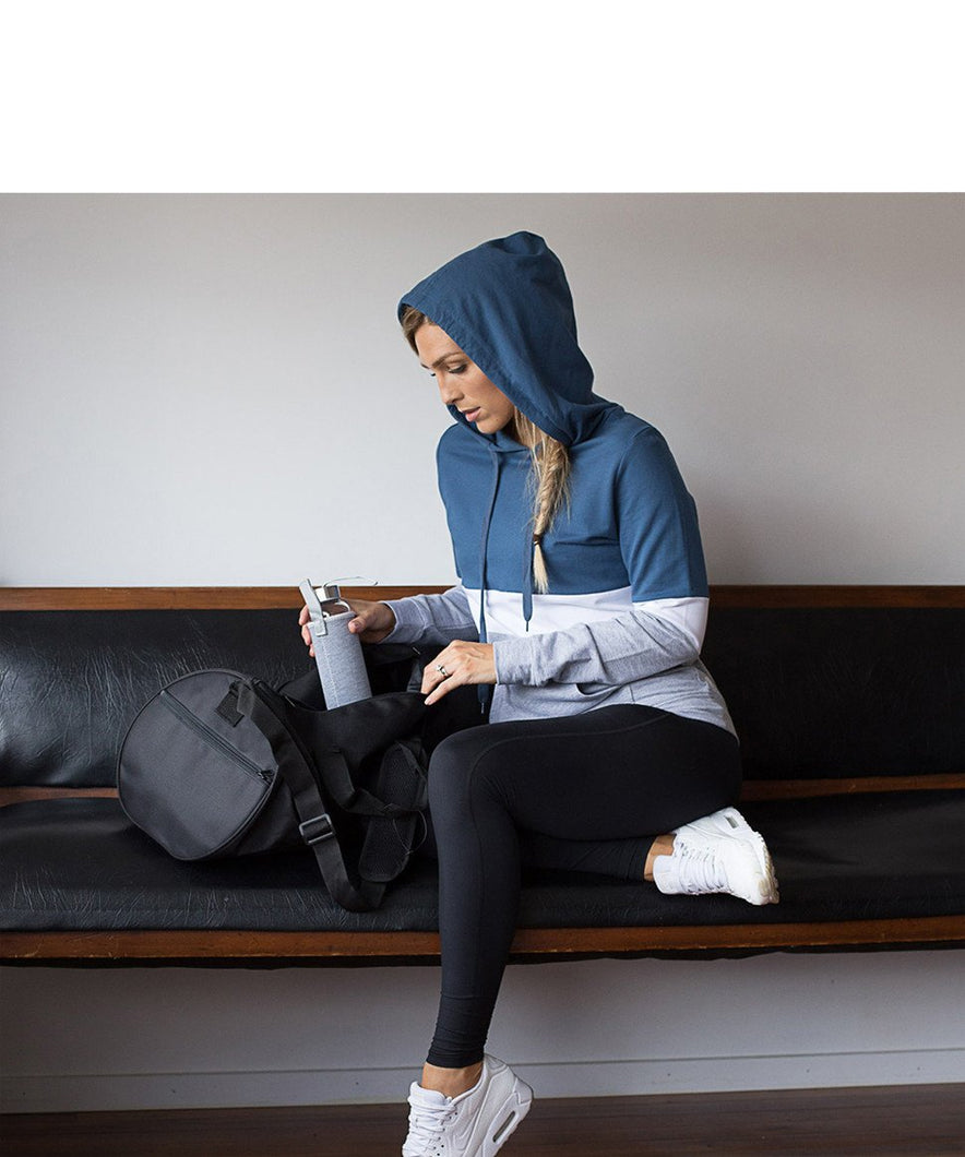 breastfeeding jumper with hidden zips