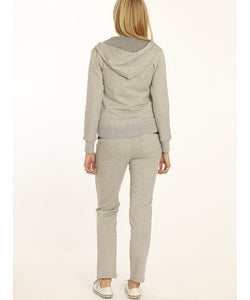 Maternity Tracksuit Set - Grey Marle