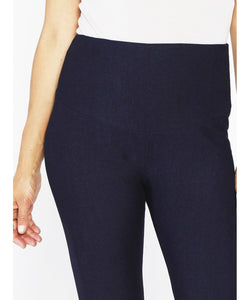 High Waist Tummy Support Jegging - Navy Denim