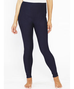 High Waist Tummy Support Jegging - Navy Denim