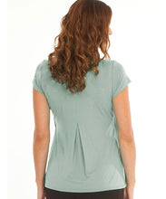 Petal Front Nursing Tee in Mint