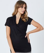 Aria Nursing Top in Black