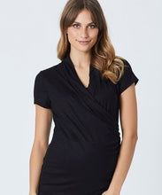 Aria Nursing Top in Black