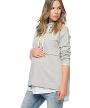 Wonderwall Hoodie Grey Marle by BAE