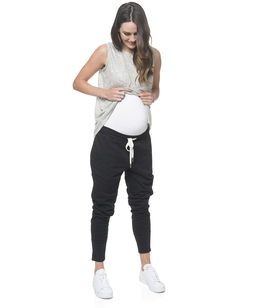 BAE The Label Maternity Jogger Track Pant - Black