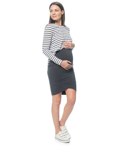 All or Nothing Skirt in Slate