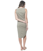 Shadow Sounds Dress Sleeveless SAGE