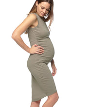 Shadow Sounds Dress Sleeveless SAGE
