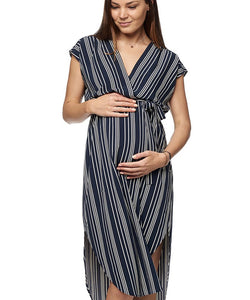 Mind Over Matter Dress by Bae in Navy