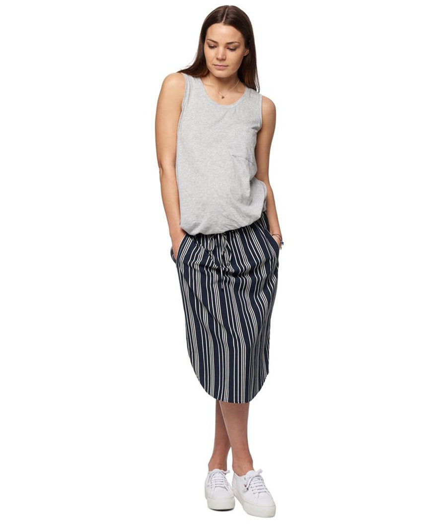 Mind Over Matter Skirt by Bae in Navy