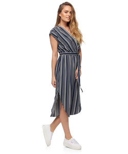 Mind Over Matter Dress by Bae in Navy