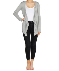 Betty Basics Melbourne Cardigan - Silver