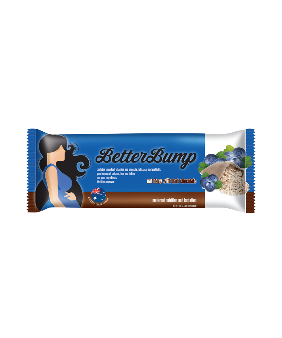 Better Bump Bar - Oat Berry with Dark Chocolate