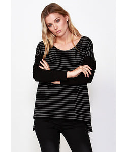 Betty Basics - Quinn Top Stripe