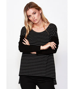 Betty Basics - Quinn Top Stripe