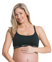 Nursing & Maternity Seamless Bra Cotton Candy - Black