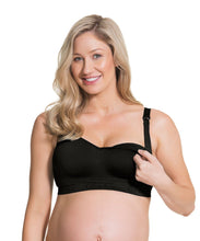 Sugar Candy Seamless Nursing Bra Larger Cups - Black