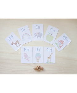 Alphabet and Number Flash Cards Set