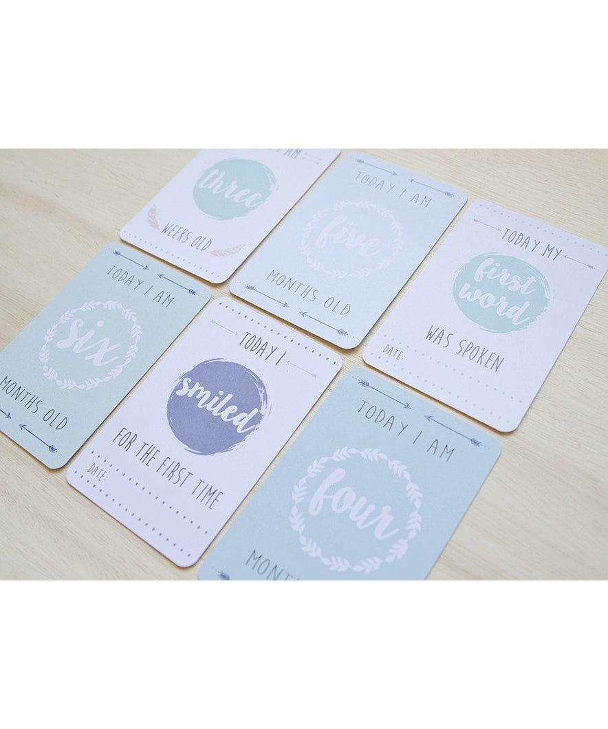 Arrow Collection Baby Milestone Cards