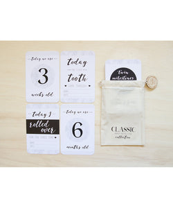 Twin Classic Collection Baby Milestone Cards