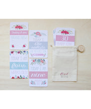Floral Collection Baby Milestone Cards