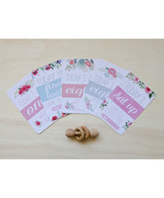Floral Collection Baby Milestone Cards