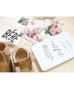 Lush Collection Pregnancy Milestone Cards