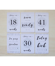 Minimalist Collection Pregnancy Milestone Cards