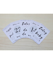 Minimalist Collection Pregnancy Milestone Cards