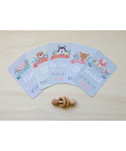 Woodland Collection Baby Milestone Cards