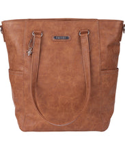 Vanchi Capri Tote Nappy Bag Tan