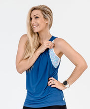 Active Casual Nursing Tank in Navy