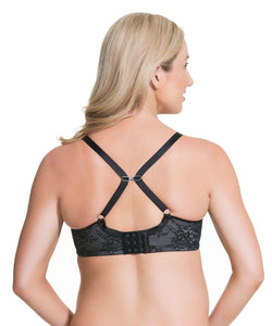 Waffles Flexiwire Maternity & Nursing Bra by Cake - Black