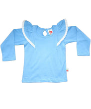 Oobi Flutter Long Sleeve French Blue Tee