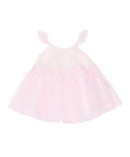 Dazzle Tulle Dress in Shell Pink