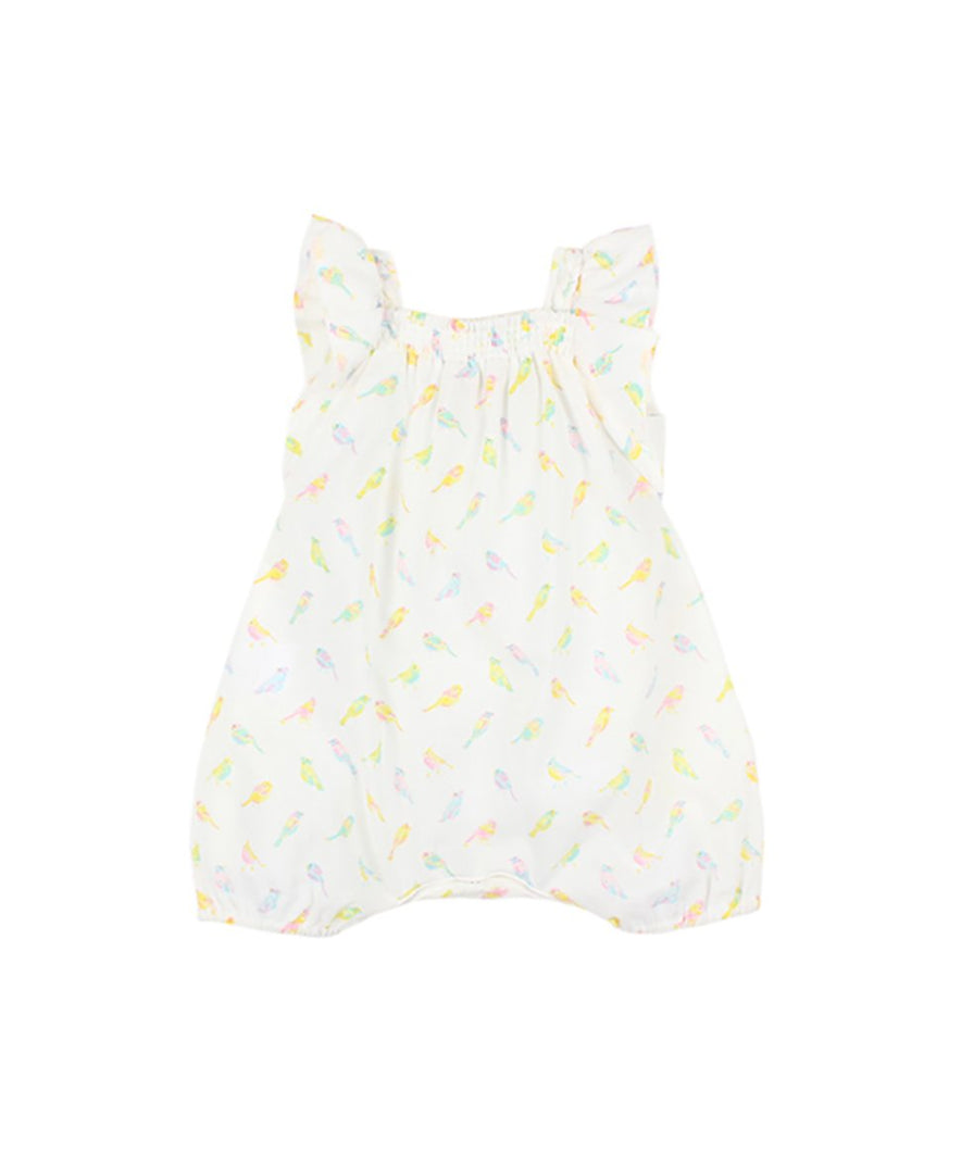 Birdie Print Romper