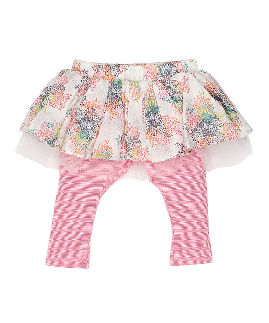 Baby Girl Leggings with Skirt Ebony by Fox & Finch