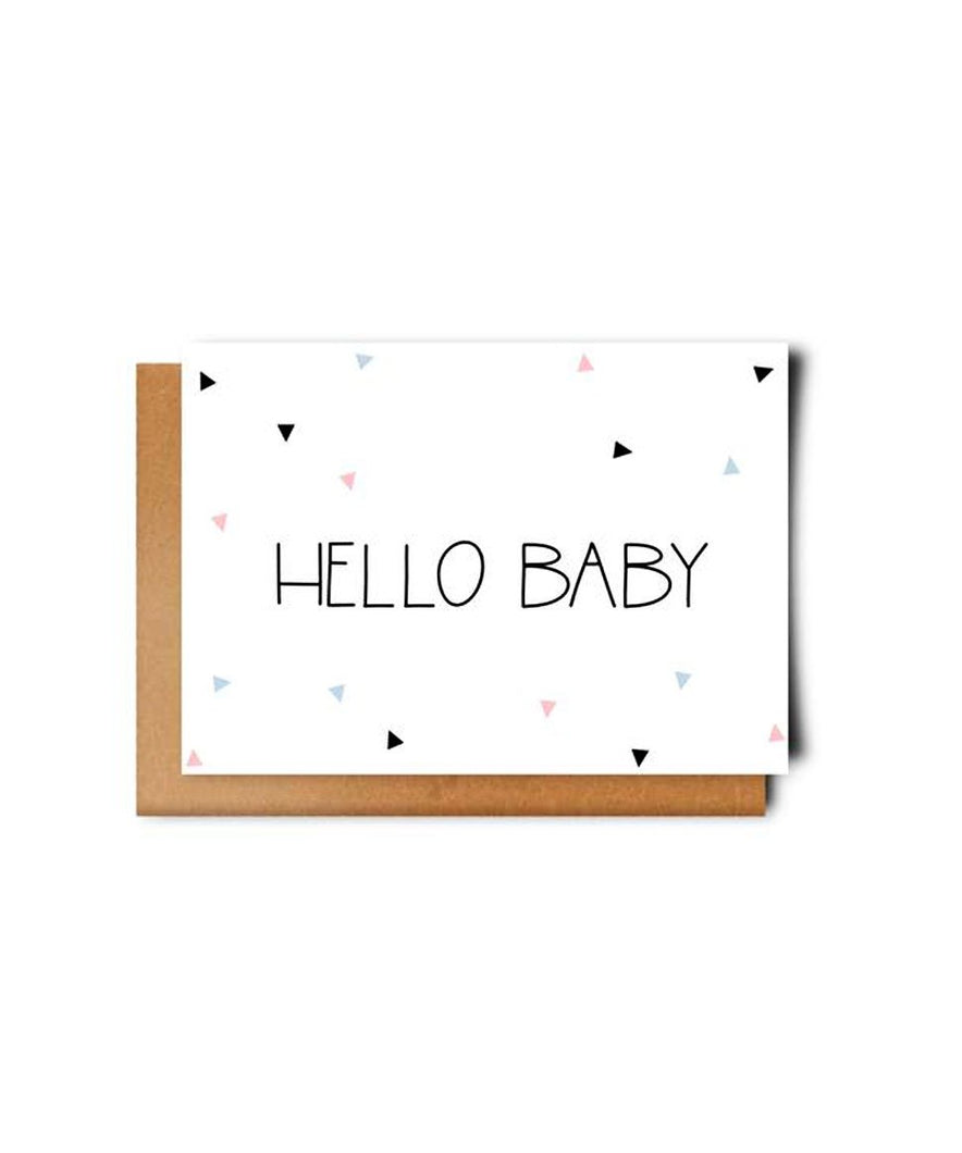Hello Baby Neutral - Card