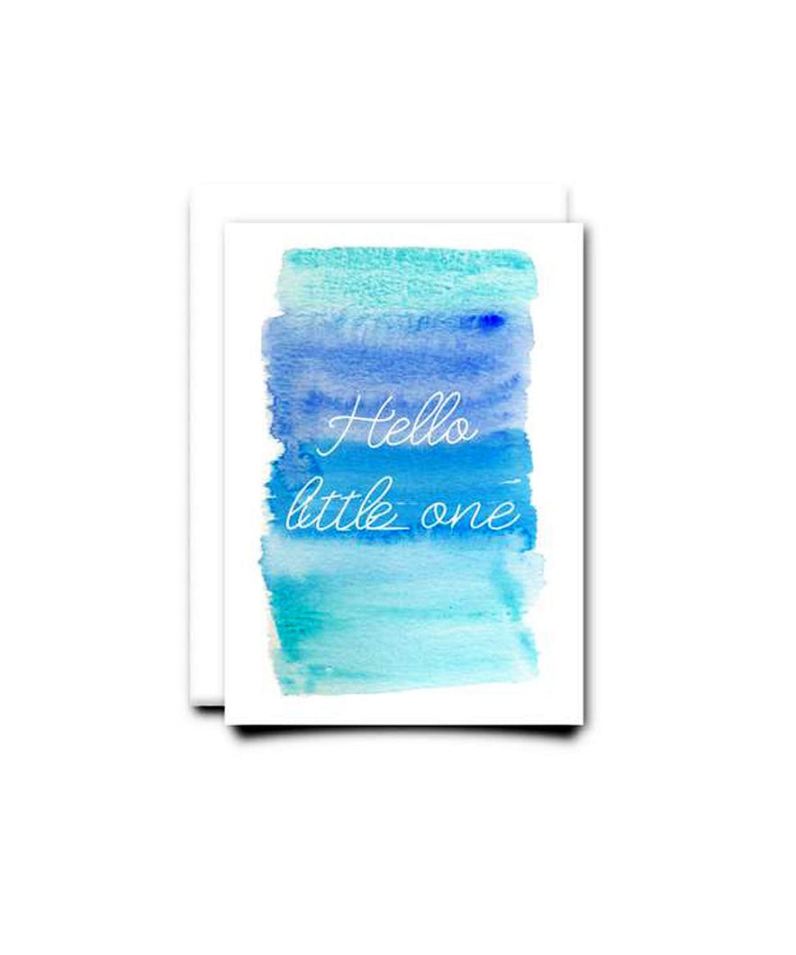 Hello little one - Card