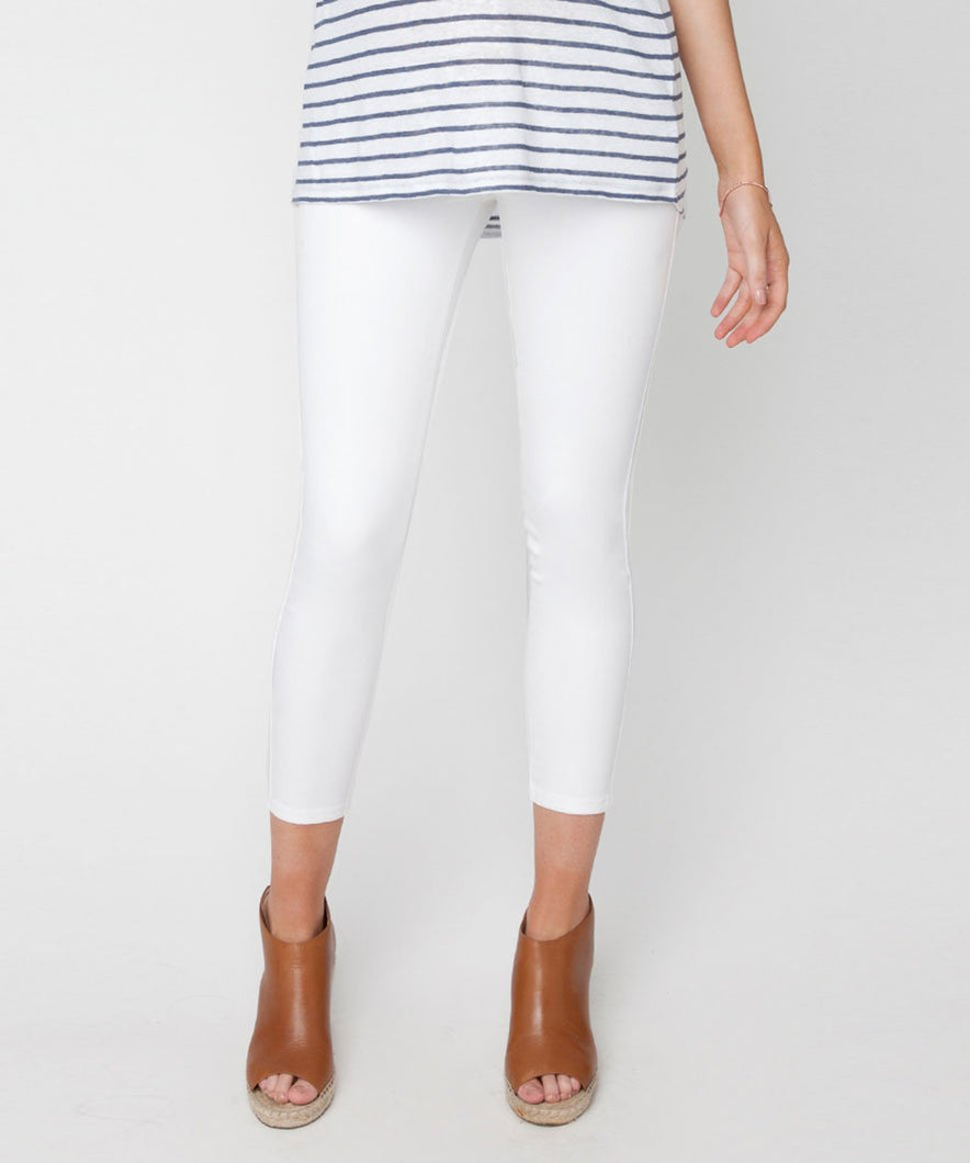 Ankle Grazer Isla Jegging Maternity Jean in White