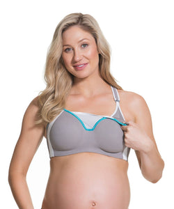 Sports Maternity & Nursing Bra with Flexiwire - Lemon Zest –  test.powertools.pc