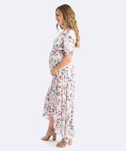 Harlow Maternity Wrap Dress in Jasmine Floral