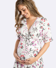 Harlow Maternity Wrap Dress in Jasmine Floral