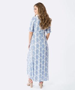 Harlow Wrap Dress in Vintage Belle