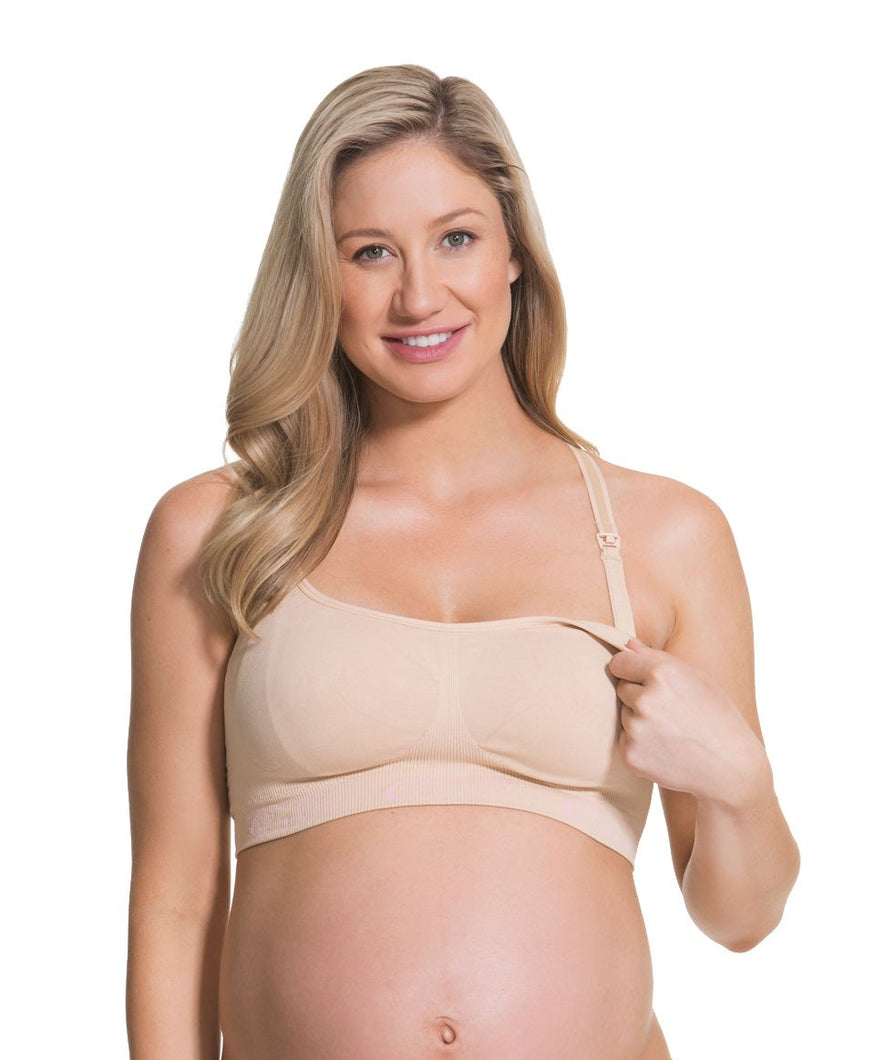 Nursing & Maternity Seamless Bra Cotton Candy - Nude